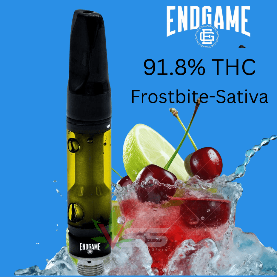 Endgame Frostbite Lime Sativa Cartridge - 1g Brandon Vape SuperStore and Cannabis Manitoba Canada
