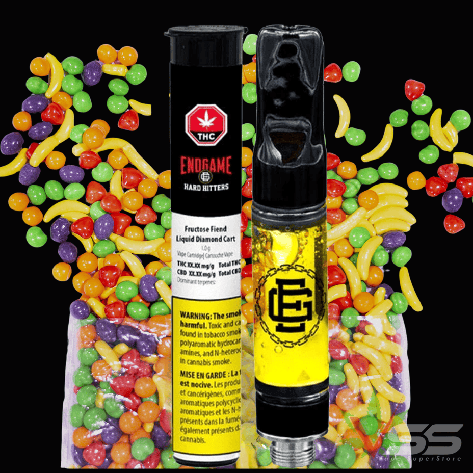 EndGame Hard Hitters Fructose Fiend Liquid Diamond Cart-1g Brandon Vape SuperStore and Cannabis Manitoba Canada