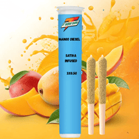 Faderade Mango Diesel Infused Sativa Pre-rolls 3x0.5g Brandon Vape SuperStore and Cannabis Manitoba Canada