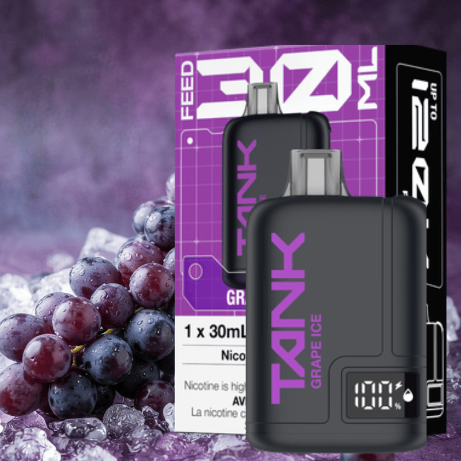 Feed Tank 120k Disposable Vape-Grape Ice Brandon Vape SuperStore and Cannabis Manitoba Canada