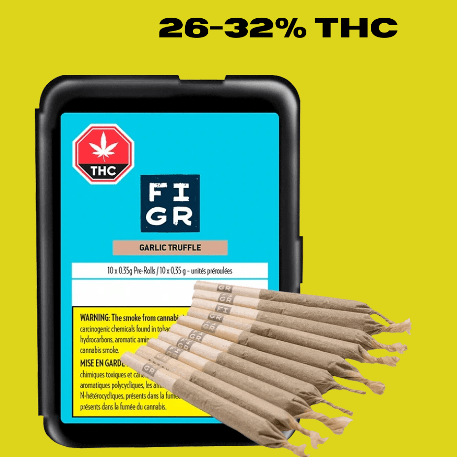 FIGR Garlic Truffle Indica Pre-Roll-10x0.35g Brandon Vape SuperStore and Cannabis Manitoba Canada