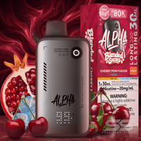 Flavour Beast Alpha 80K Disposable Vape-Cherry Pom Fusion Ice 80000 Puffs / 20mg Brandon Vape SuperStore and Cannabis Manitoba Canada