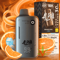 Flavour Beast Alpha 80K Disposable Vape-Orange Swirl Iced 80000 Puffs / 20mg Brandon Vape SuperStore and Cannabis Manitoba Canada