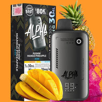 Flavour Beast Alpha 80K Disposable Vape-Pushin Mango Pineapple Iced Brandon Vape SuperStore and Cannabis Manitoba Canada