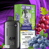 Flavour Beast Alpha 80K Disposable Vape-S. Blueberry Grape 80000 Puffs / 20mg Brandon Vape SuperStore and Cannabis Manitoba Canada