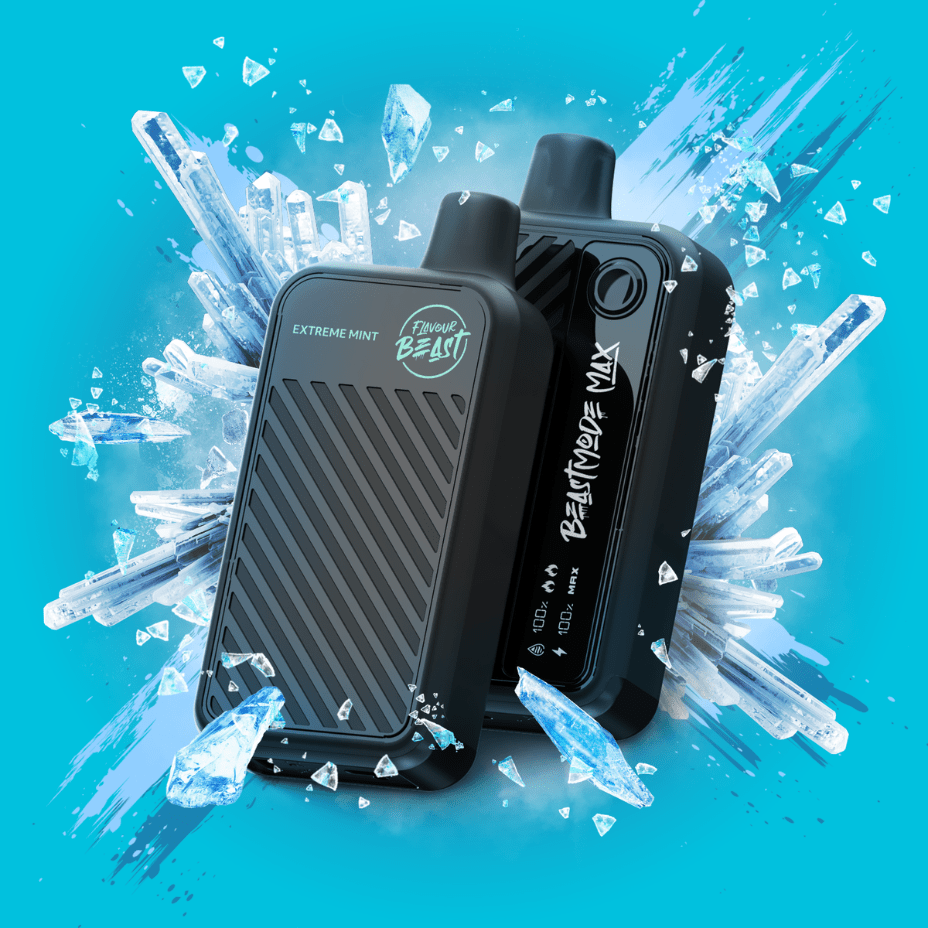 Flavour Beast Beast Mode Max 18k Disposable-Extreme Mint Iced 20ml / 18000 Puffs Brandon Vape SuperStore and Cannabis Manitoba Canada