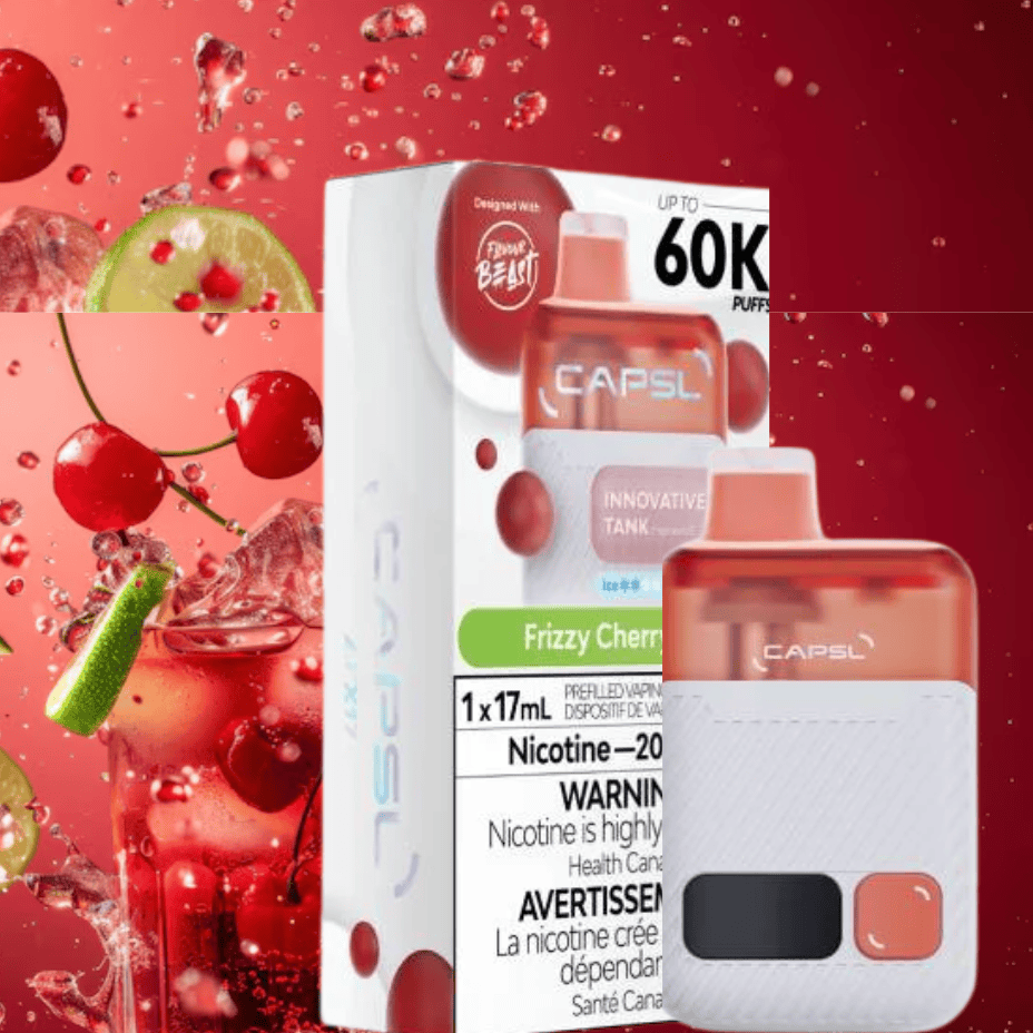 Flavour Beast CAPSL AFX17 60K Disposable Vape-Frizzy Cherry Lime 20mg/ml / 60K Brandon Vape SuperStore and Cannabis Manitoba Canada