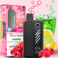 Flavour Beast Max 2 Disposable Vape-Raspberry Green Dew ICED 50000 Puffs / 20mL / 20mg Brandon Vape SuperStore and Cannabis Manitoba Canada