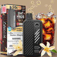 Flavour Beast Max 2 Disposable Vape-Vanilla Classic ICED 50000 Puffs / 20mL / 20mg Brandon Vape SuperStore and Cannabis Manitoba Canada