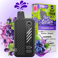 Flavour Beast Mode Max 2 50k Disposable Vape Gushin S. Blueberry Grape Brandon Vape SuperStore and Cannabis Manitoba Canada