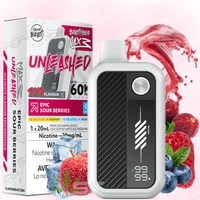 Flavour Beast Mode Max 3 60K Disposable Vape - Epic Sour Berries Ice 60000 Puffs / 20mg Brandon Vape SuperStore and Cannabis Manitoba Canada