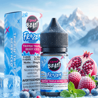 Flavour Beast Salt Frozen-Trippin' Triple Berry Iced 20mg / 30ml Brandon Vape SuperStore and Cannabis Manitoba Canada