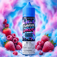Flavour Drop E-Liquid - Frozen Clouds 60ml / 3mg Brandon Vape SuperStore and Cannabis Manitoba Canada