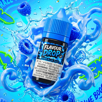 Flavour Drop Salts - Bomb Blue Razz 30mL / 20mg Brandon Vape SuperStore and Cannabis Manitoba Canada