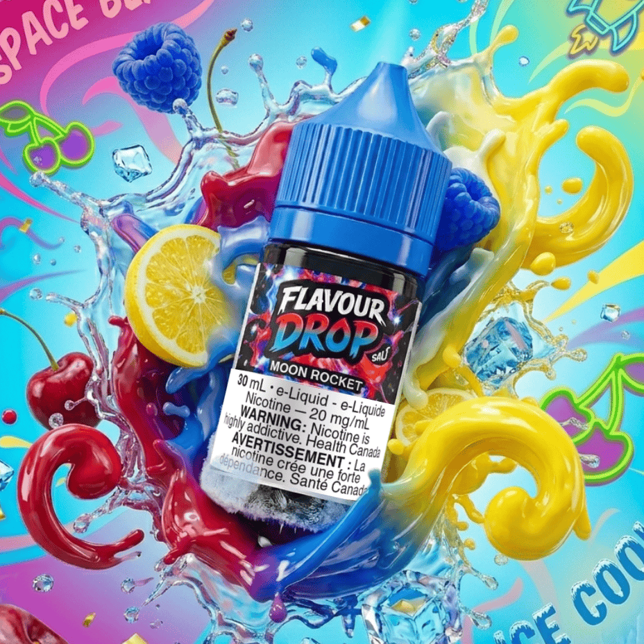 Flavour Drop Salts - Moon Rocket 30mL / 20mg Brandon Vape SuperStore and Cannabis Manitoba Canada