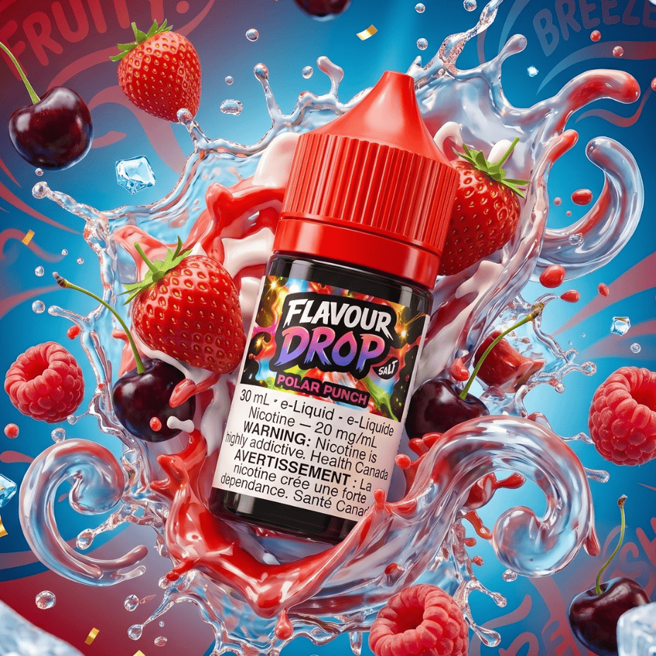 Flavour Drop Salts - Polar Punch 30mL / 20mg Brandon Vape SuperStore and Cannabis Manitoba Canada