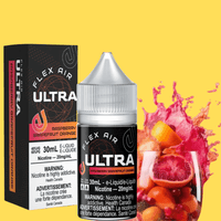 Flex Air Ultra Salt-Raspberry Grapefruit Orange Brandon Vape SuperStore and Cannabis Manitoba Canada