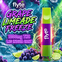 Flyte1000 Grape Limeade Freeze Indica 510 Cart - 1.1g Brandon Vape SuperStore and Cannabis Manitoba Canada