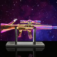 Fortune Carbine Rifle Bong with Wood Stand 24" Brandon Vape SuperStore and Cannabis Manitoba Canada