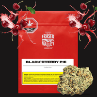 Fraser Valley Black Cherry Pie Indica Flower-14g Brandon Vape SuperStore and Cannabis Manitoba Canada