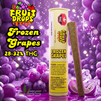 Fruit Drops Frozen Grapes Indica Blunt - 1x1g Brandon Vape SuperStore and Cannabis Manitoba Canada