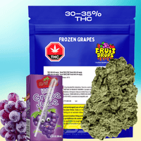 Fruit Drops Frozen Grapes Indica CRAFT Flower-3.5g Brandon Vape SuperStore and Cannabis Manitoba Canada