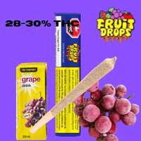 Fruit Drops Frozen Grapes Indica CRAFT Pre-Roll-1x1g Brandon Vape SuperStore and Cannabis Manitoba Canada