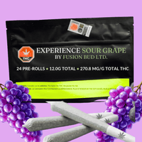 Fusion Bud Sour Grape Hybrid Pre-Rolls-24x0.5g Brandon Vape SuperStore and Cannabis Manitoba Canada