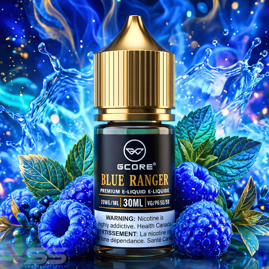 GCORE Salt - Blue Ranger 30mL 30mL / 20mg Brandon Vape SuperStore and Cannabis Manitoba Canada
