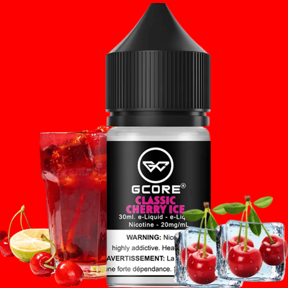 Gcore Salt-Classico Cherry Ice 30ml Brandon Vape SuperStore and Cannabis Manitoba Canada