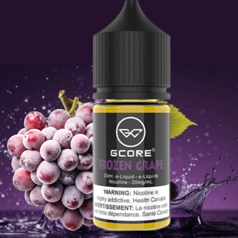 Gcore Salt-Frozen Grape 30ml Brandon Vape SuperStore and Cannabis Manitoba Canada