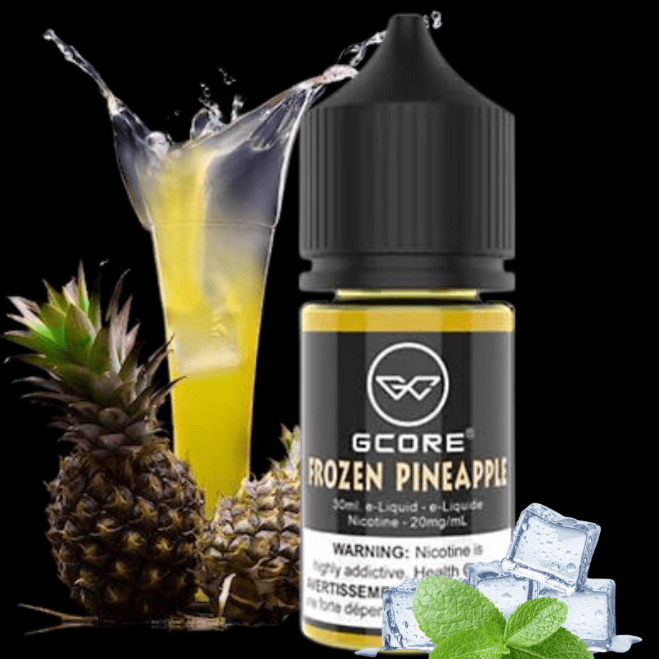 Gcore Salt-Frozen Pineapple 30ml Brandon Vape SuperStore and Cannabis Manitoba Canada
