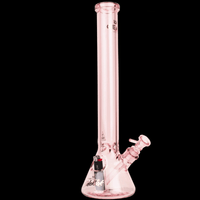 Gear Premium 7mm Sidekick Beaker Tube Bong- 18" 18" / Pink Brandon Vape SuperStore and Cannabis Manitoba Canada