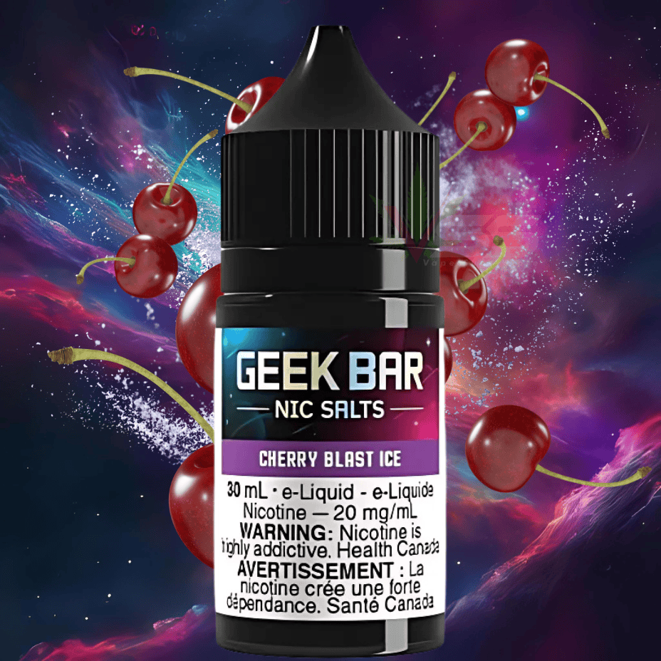 Geek Bar Nic Salt-Cherry Blast Ice Brandon Vape SuperStore and Cannabis Manitoba Canada