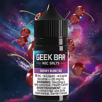 Geek Bar Nic Salt-Cherry Blast Ice Brandon Vape SuperStore and Cannabis Manitoba Canada