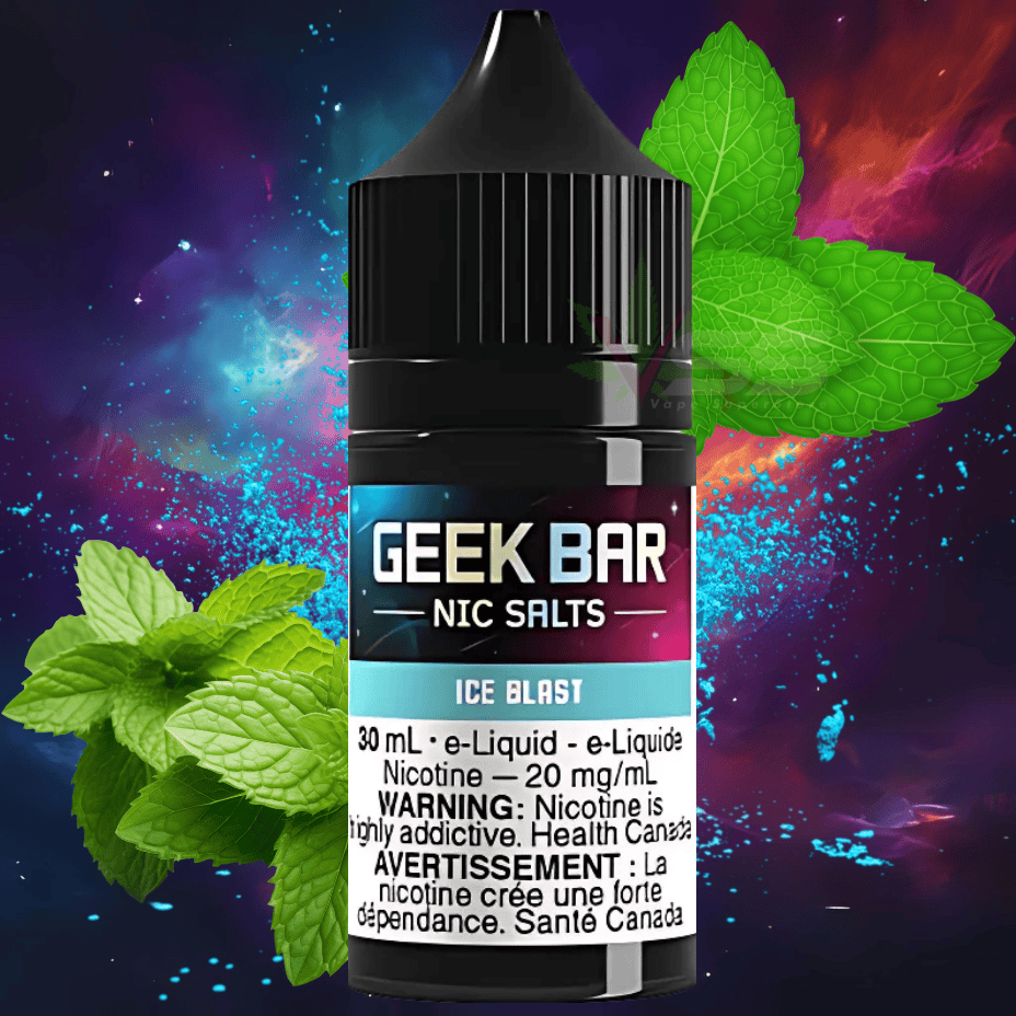 Geek Bar Nic Salt-Ice Blast Brandon Vape SuperStore and Cannabis Manitoba Canada