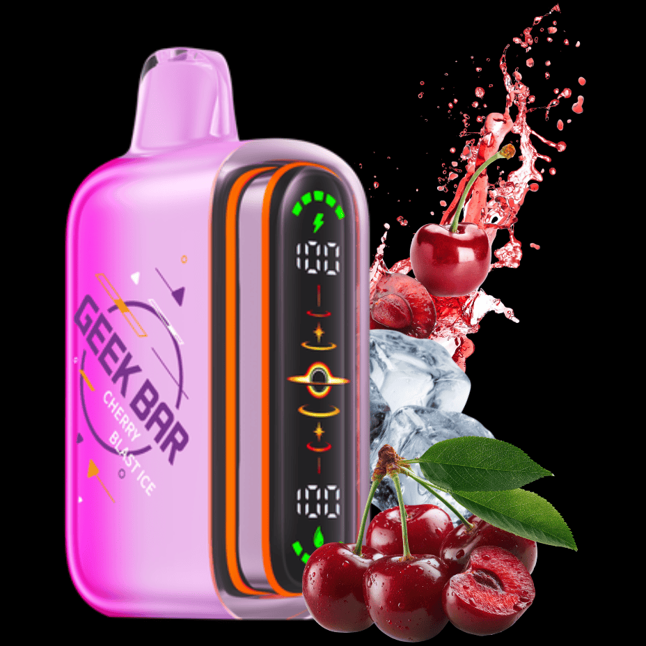 Geek Bar Pulse 2 80K Disposable Vape - Cherry Blast Ice 80000 Puffs / 20mg Brandon Vape SuperStore and Cannabis Manitoba Canada