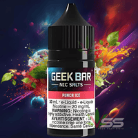 Geek Bar Salt-Punch Ice Brandon Vape SuperStore and Cannabis Manitoba Canada