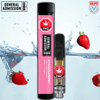 General Admission Strazzleberry Distillate Cartridge - .95g Brandon Vape SuperStore and Cannabis Manitoba Canada
