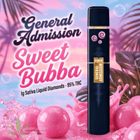 General Admission Sweet Bubba Liquid Diamond AIO Disposable-1g 1.0g Brandon Vape SuperStore and Cannabis Manitoba Canada