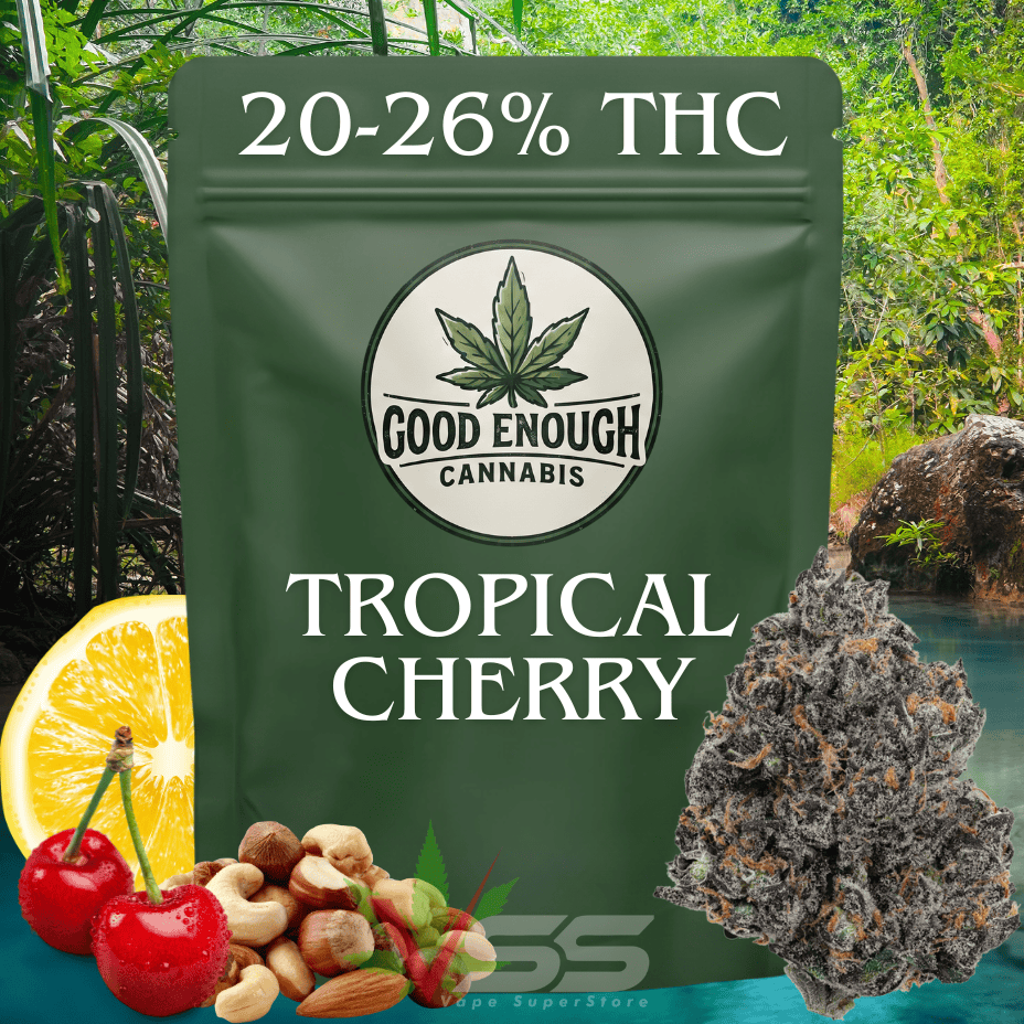 Good Enough Tropical Cherry Sativa Flower - 28g Brandon Vape SuperStore and Cannabis Manitoba Canada