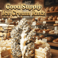 Good Supply Ice Cream Rntz Indica Flower - 28g Brandon Vape SuperStore and Cannabis Manitoba Canada