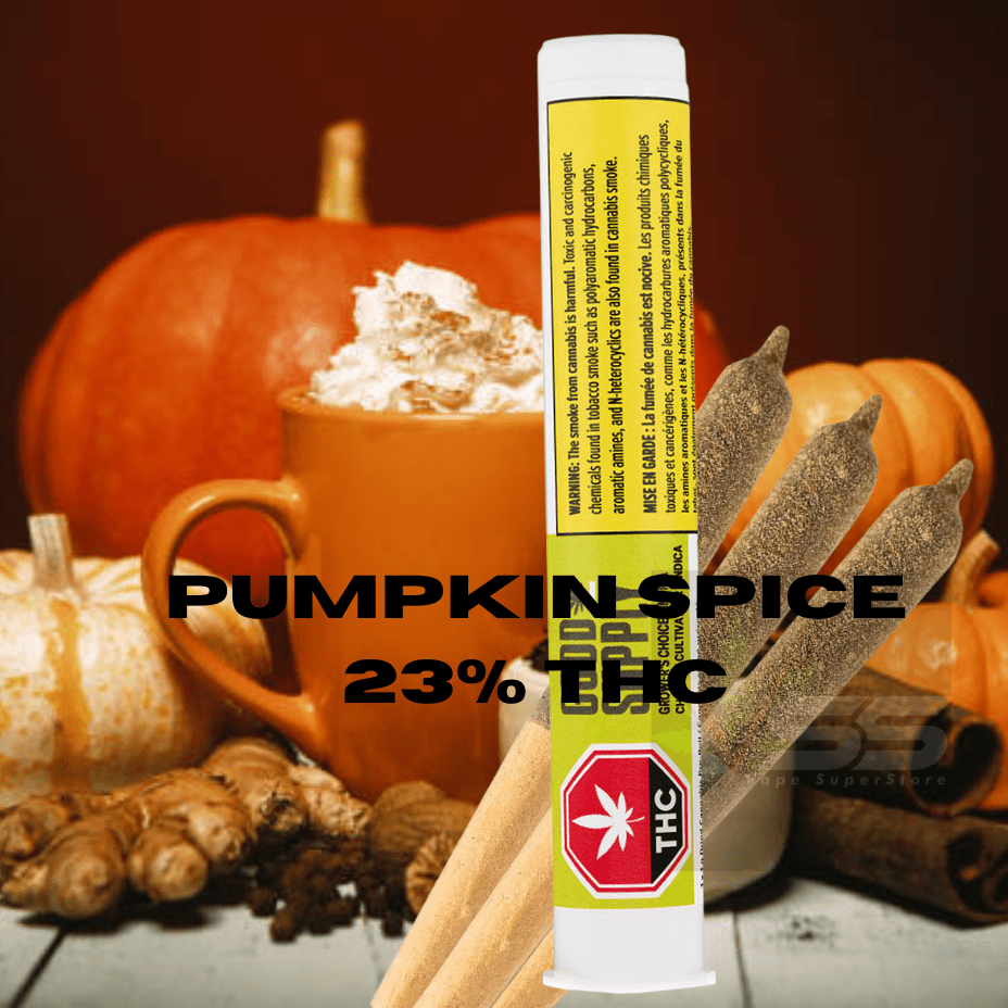 Good Supply Pumpkin Spice Hybrid Pre Rolls-3x0.5g Brandon Vape SuperStore and Cannabis Manitoba Canada