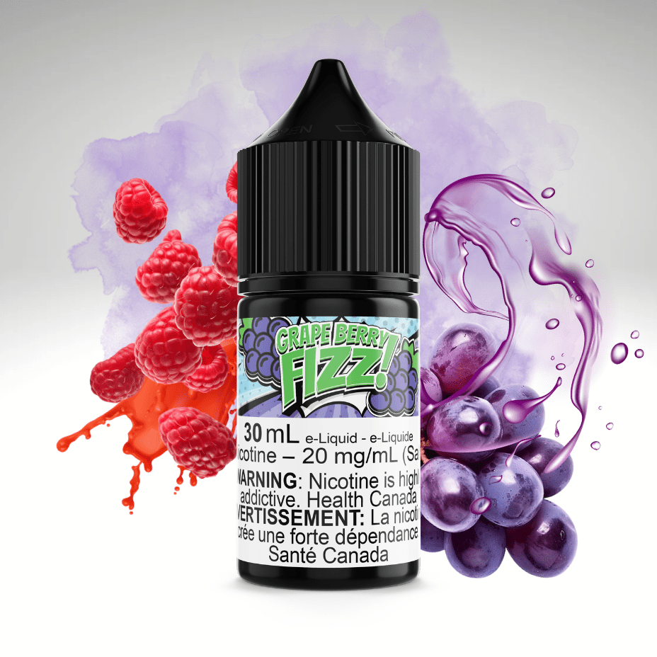Grape Berry Fizz Salt by Maverick E-Liquid 30ml / 12mg Brandon Vape SuperStore and Cannabis Manitoba Canada