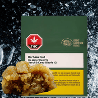 Great Gardener Fire Barb Cured Ice Water Hash-1g Brandon Vape SuperStore and Cannabis Manitoba Canada