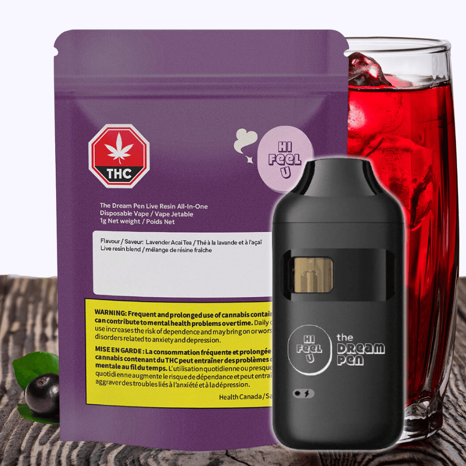 hifeelu The Dream Pen Live Resin AIO Vape - 1g 1g Brandon Vape SuperStore and Cannabis Manitoba Canada