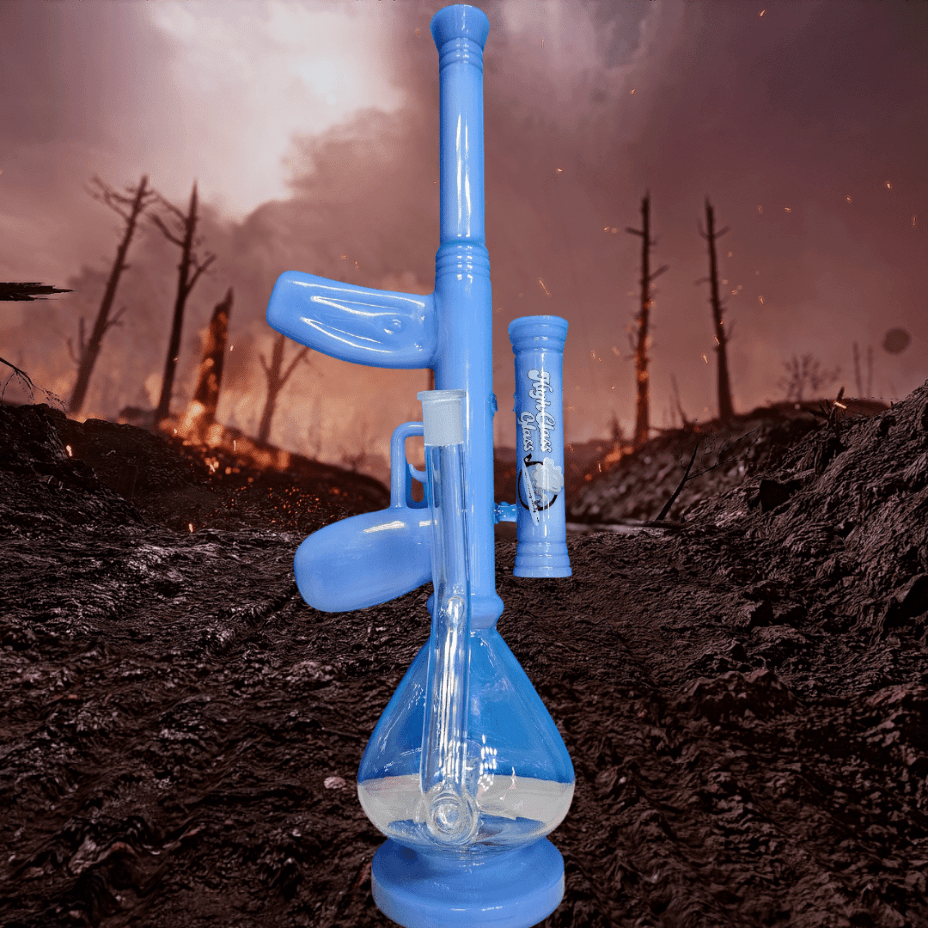 High Class Glass Ak Forty 7 Straight Tube Beaker 7mm Brandon Vape SuperStore and Cannabis Manitoba Canada