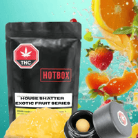 HotBox House Shatter Exotic Fruit Series Sativa-1g Brandon Vape SuperStore and Cannabis Manitoba Canada