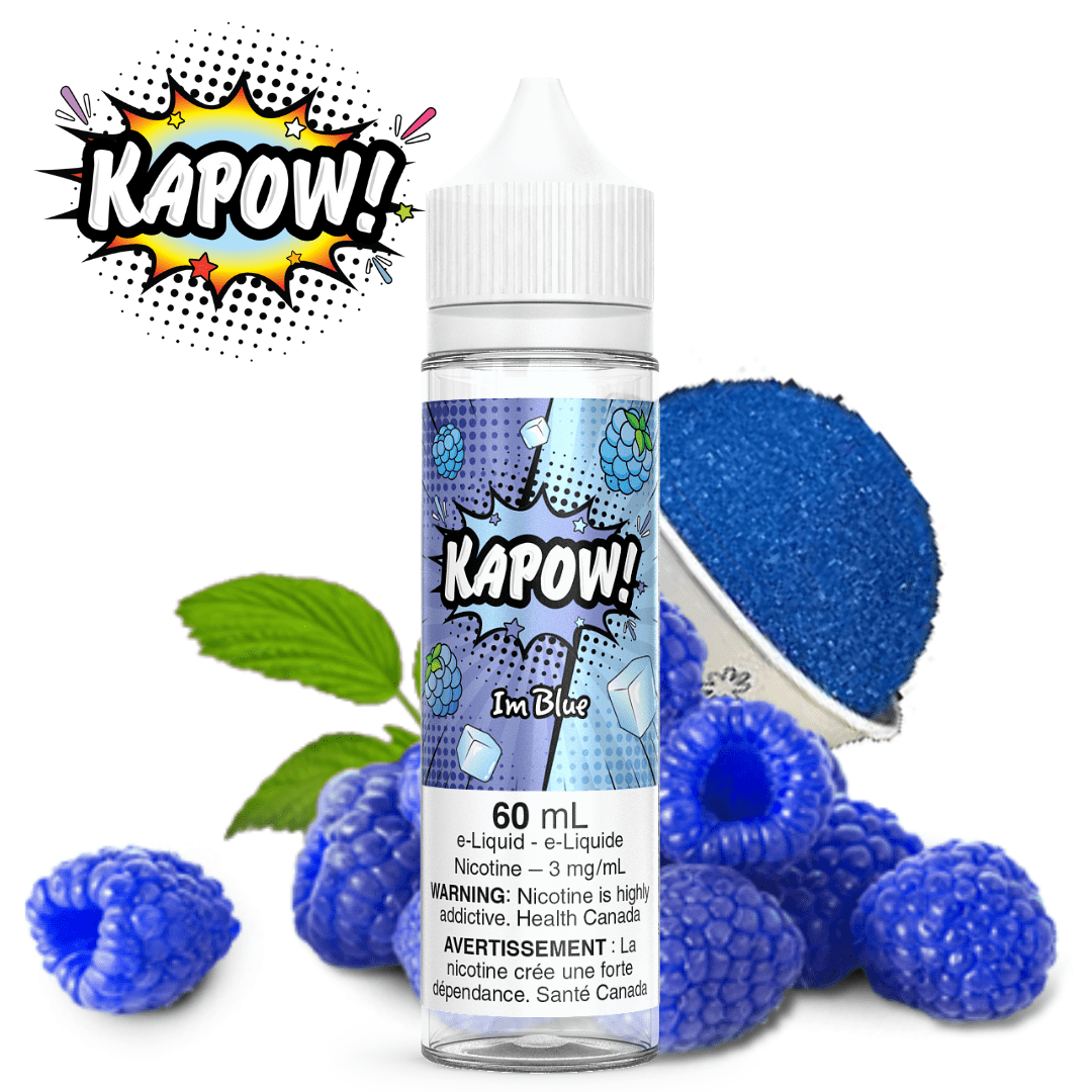 Im Blue by Kapow E-Liquid 60ml / 3mg Brandon Vape SuperStore and Cannabis Manitoba Canada