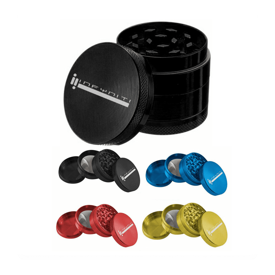 INFYNITI 2.5'' 4 Piece Zinc Pollinator green Brandon Vape SuperStore and Cannabis Manitoba Canada